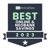 2023 GoBankingRates Best Online and Neobank Savings Accounts Banner