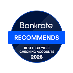 Bankrate 2026 Best High-Yield Checking Account